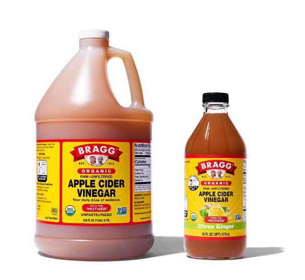 Apple Cider Vinegar Rinse for Natural Build Up Removal
